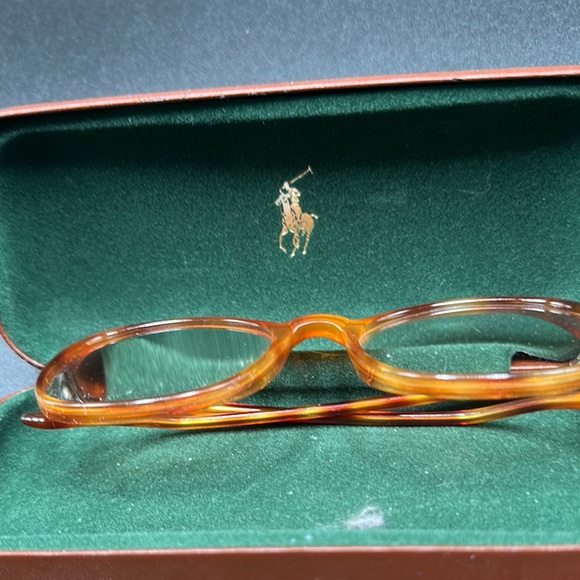 Polo by Ralph Lauren Brown Glasses Modern Retro Design - Picture 3 of 4